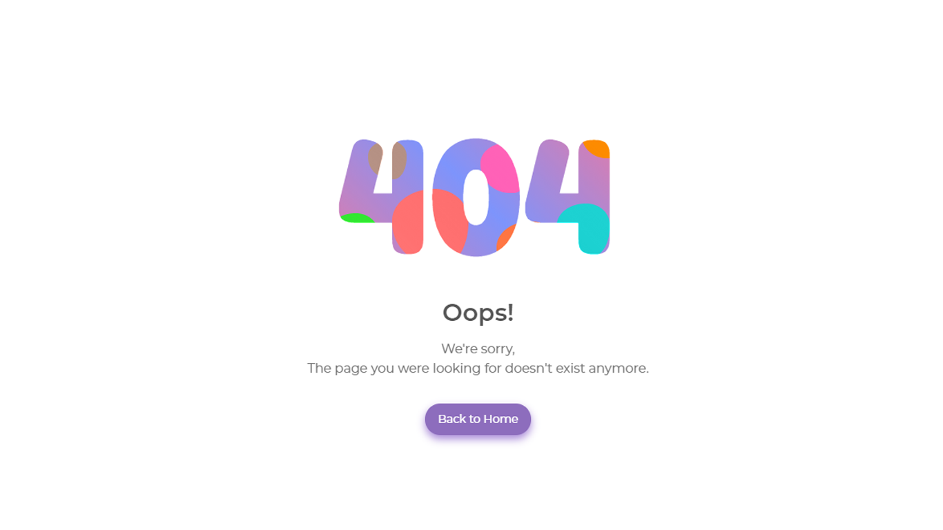 Erratum - 404 Error Pages - 5
